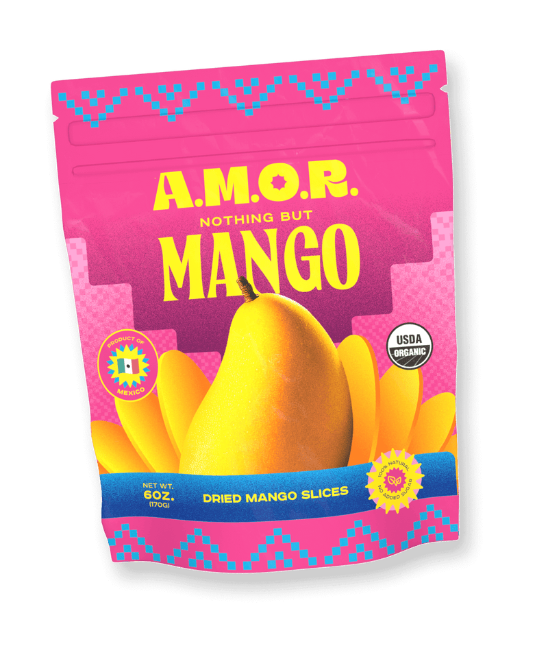 100% Organic Dried Mango Slices